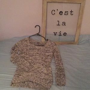 Charlotte Russe Grey Sweater